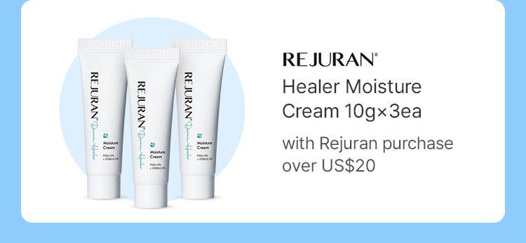 REJURAN: Healer Moisture Cream 10g×3ea / with Rejuran purchase over US$20