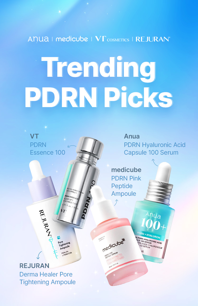 [Anua | medicube | VT COSMETICS | REJURAN] Trending PDRN Picks