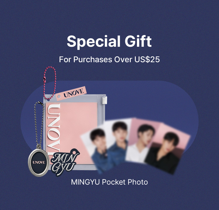 Special Gift For Purchases Over US$25 MINGYU Pocket Photo
