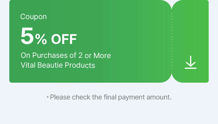 *Please check the final payment amount.