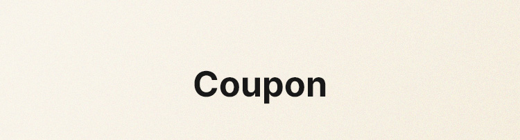 Coupon