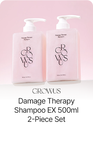 GROWUS Damage Therapy Shampoo EX 500ml 2-Piece Set