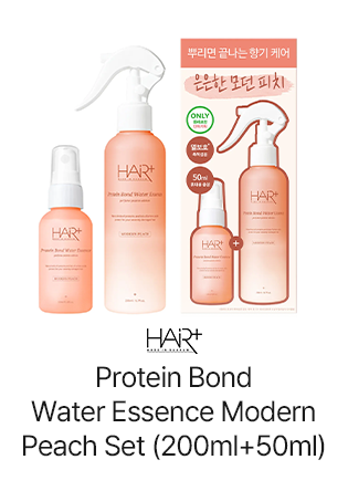 HAIR+ Protein Bond Water Essence Modern Peach Set (200ml+50ml)