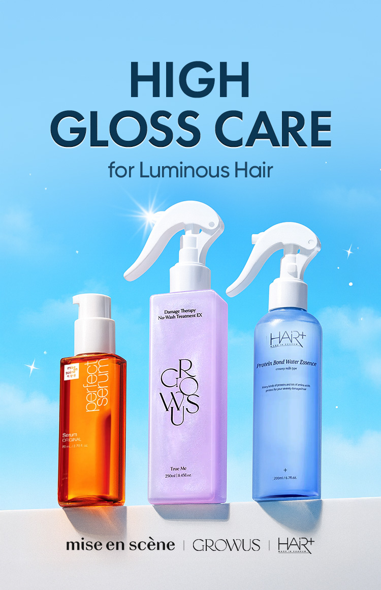 High Gloss Care  for Luminous Hair Mis-en-scene / GROWUS / Hair+
