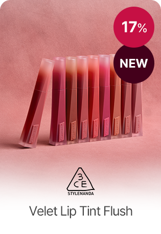 3CE Velet Lip Tint Flush (17% NEW)