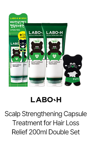 LABO-H: Scalp Strengthening Capsule Treatment for Hair Loss Relief 200ml Double Set