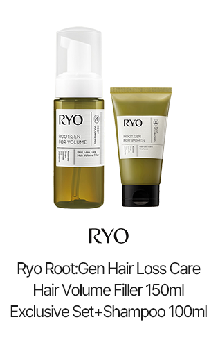 RYO: Ryo Root:Gen Hair Loss Care Hair Volume Filler 150ml Exclusive Set + Shampoo 100ml