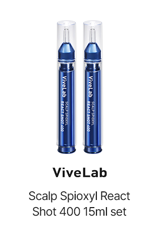 ViveLab: Scalp Spioxyl React Shot 400 15ml set