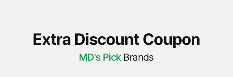 Extra Discount Coupon MD's Pick Brands