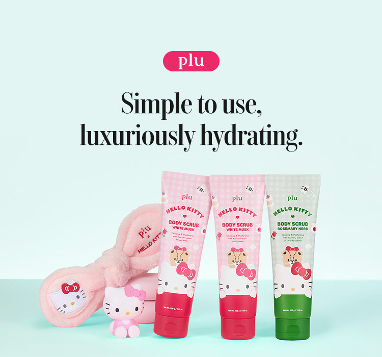 [plu] Simple to use, luxuriously hydrating.