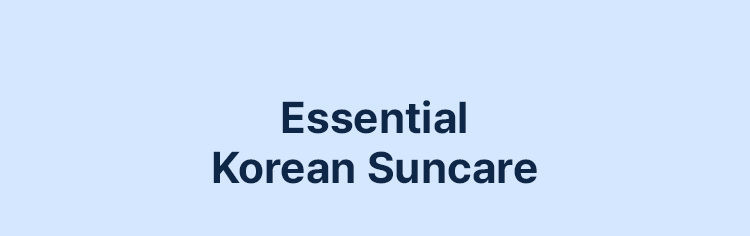 Essential Korean Suncare