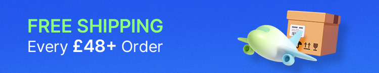 FREE SHIPPING – Every £48+ Order