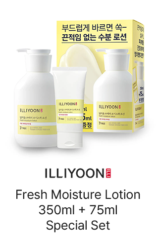 ILLIYOON: Fresh Moisture Lotion 350ml + 75ml Special Set