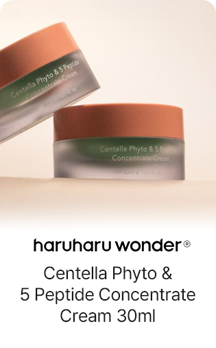 haruharuwonder Centella Phyto & 5 Peptide Concentrate Cream 30ml