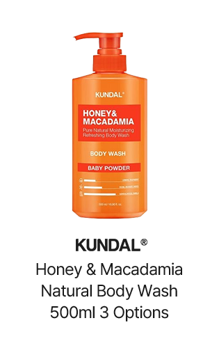 Kundal Honey & Macadamia Natural Body Wash 500ml 3 Options