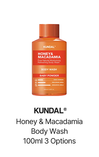 Kundal Honey & Macadamia Body Wash 100ml 3 Options