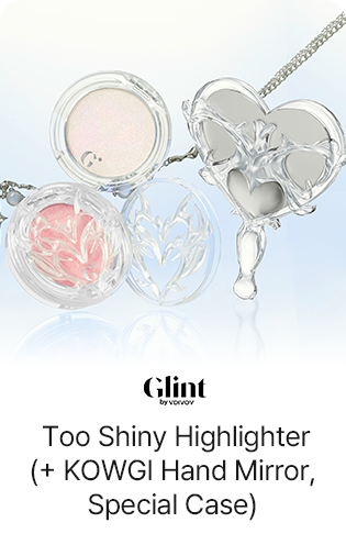 Glint Too Shiny Highlighter (+ KOWGI Hand Mirror, Special Case)