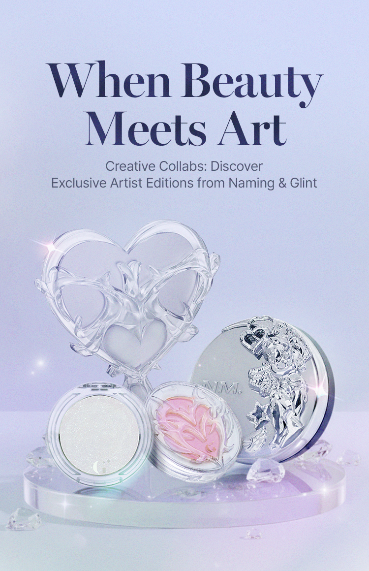 When Beauty Meets Art Creative Collabs: Discover Exclusive Artist Editions from Naming & Glint