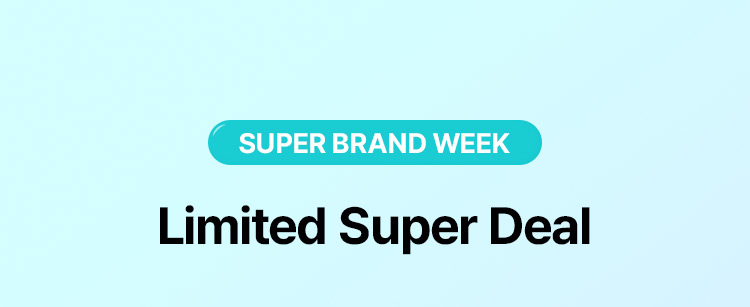 SUPER BRAND WEEK Limited Super Deal