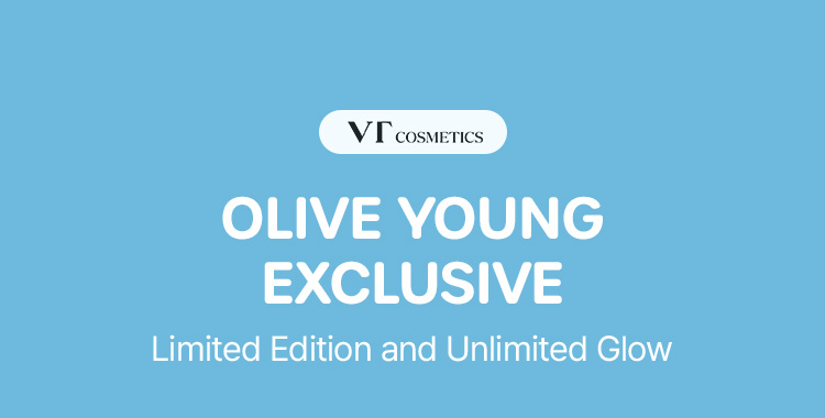 VT cosmetics OLIVE YOUNG EXCLUSIVE Limited Edition and Unlimited Glow