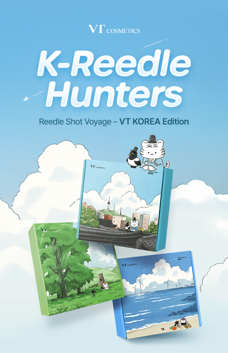 VT cosmetics K-Riddle Hunters RiddleShot Voyage – VT KOREA Edition