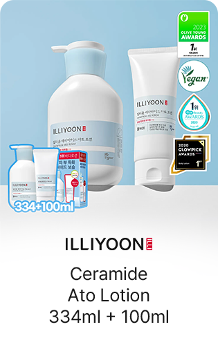 ILLIYOON Ceramide Ato Lotion 334ml + 100ml