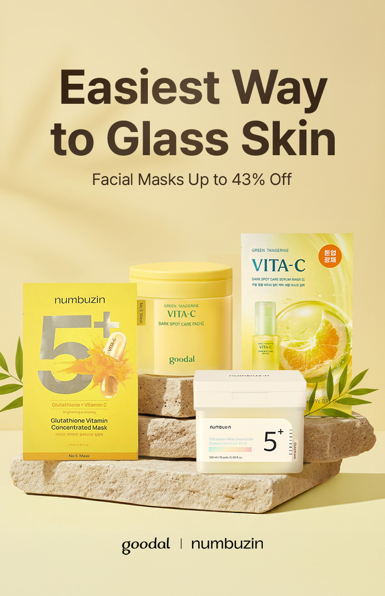 Easiest Way to Glass Skin – Facial Masks Up to 43% Off (goodal | numbuzin)