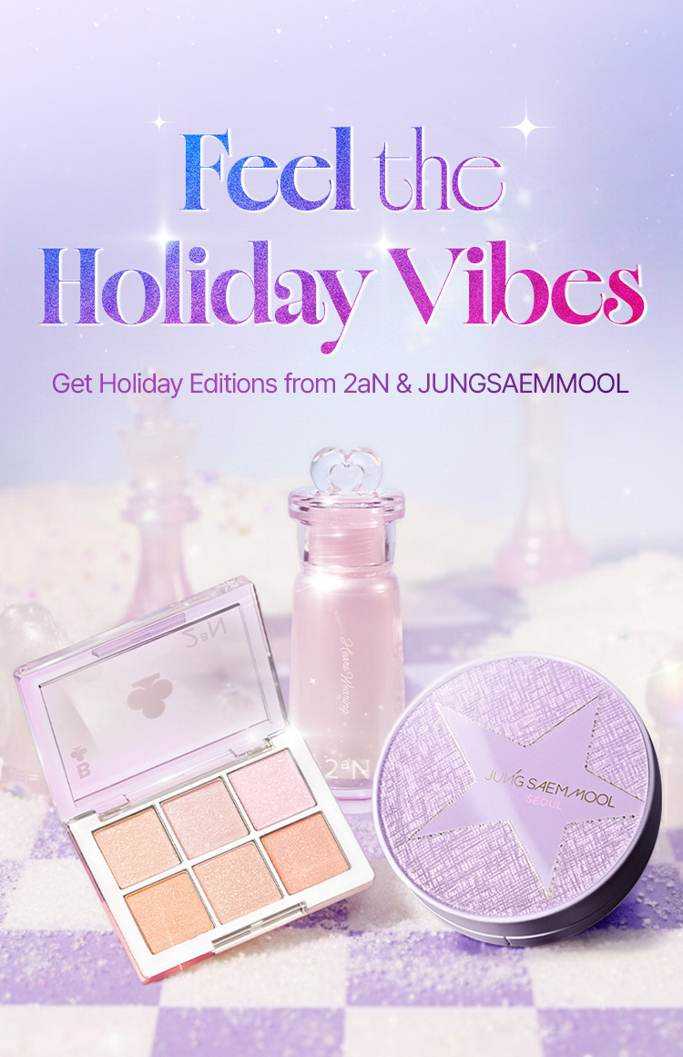 Feel the Holiday Vibes Get Holiday Editions from 2aN & JUNGSAEMMOOL