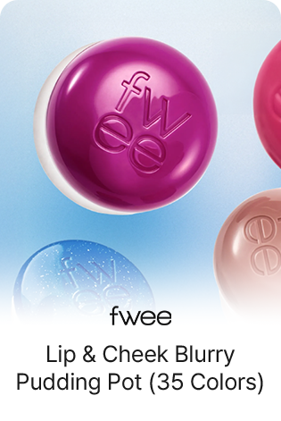 fwee Lip & Cheek Blurry Pudding Pot (35 Colors)