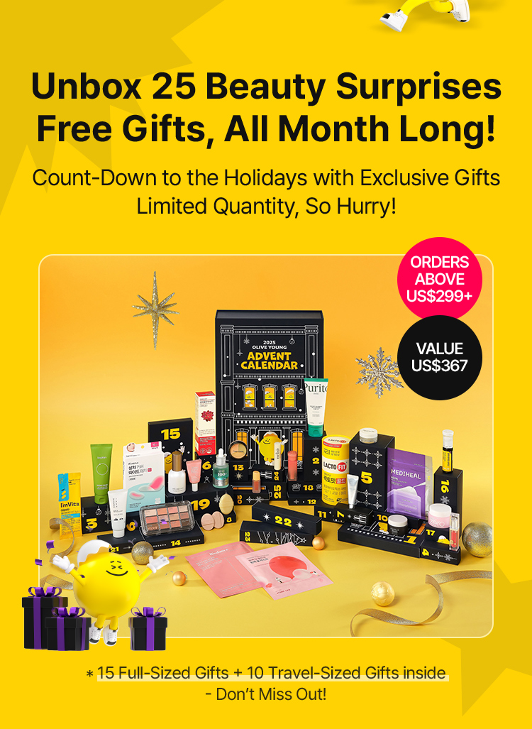 Unbox 25 Beauty Surprises Free Gifts, All Month Long! Count-Down to the Holidays with Exclusive Gifts Limited Quantity, So Hurry! * 15 Full-Sized Gifts + 10 Travel-Sized Gifts inside - Don’t Miss out!