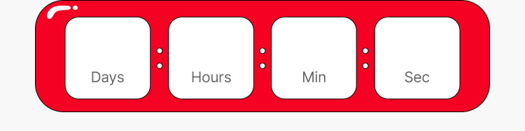 Days / Hours / Min / Sec