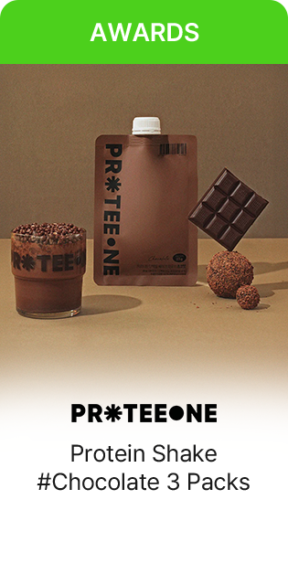 AWARDS PR*TEEONE Protein Shake #Chocolate 3 Packs