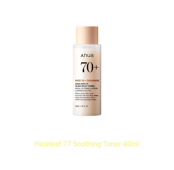 Anua Heartleaf 77 Soothing Toner 40ml, On every Anua purchase (Limited stock only)