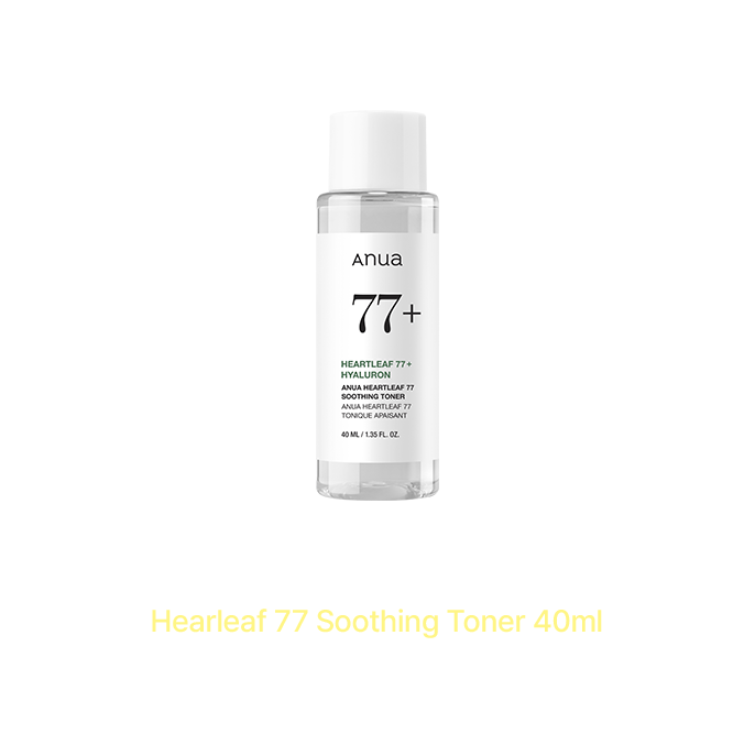 Anua Heartleaf 77 Soothing Toner 40ml, On every Anua purchase (Limited stock only)