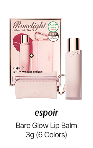 espoir Bare Glow Lip Balm 3g (6 Colors)