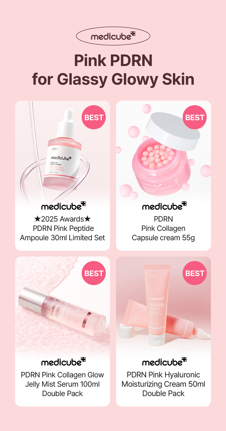 Pink PDRN for Glassy Glowy Skin