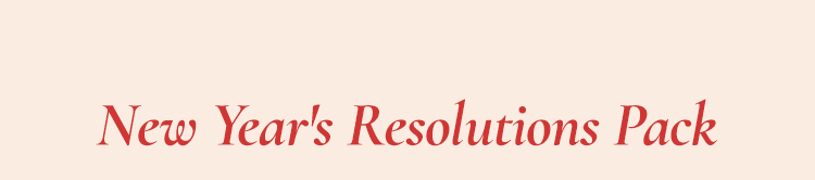 New Year's Resolutions Pack