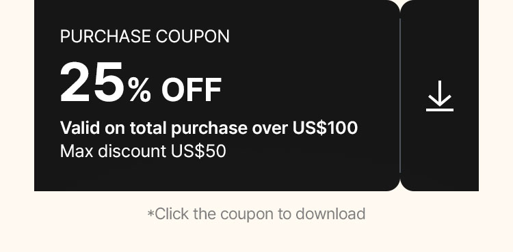 product coupon 40% OFF On any single item *Click the coupon to download