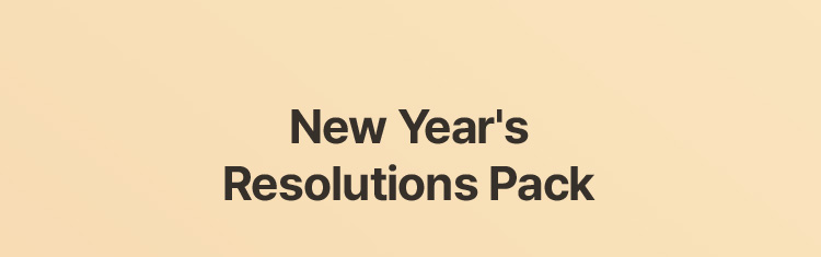 New Year's Resolutions Pack