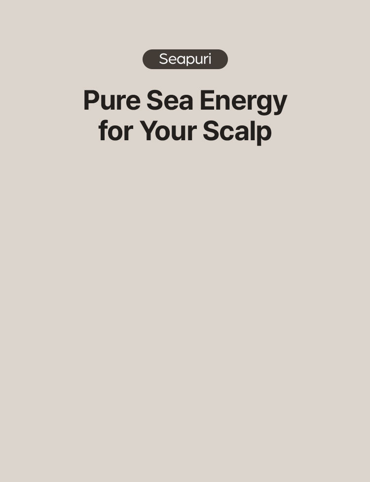 Pure Sea Energy for Your Scalp