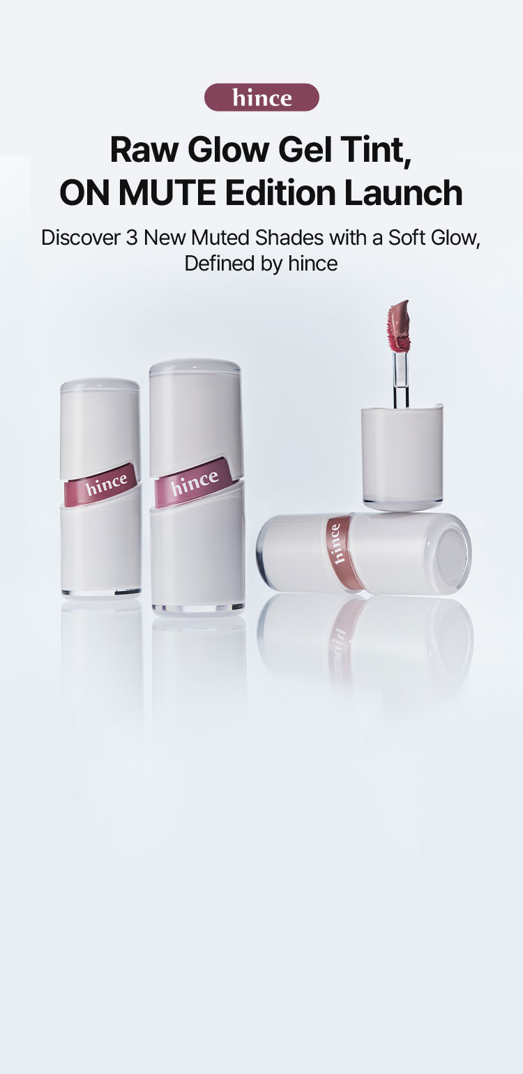 Raw Glow Gel Tint, ON MUTE Edition Launch
