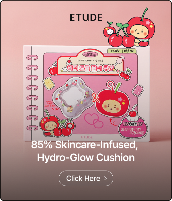 ETUDE 85% Skincare-Infused,  Hydro-Glow Cushion