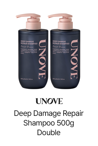 UNOVE Deep Damage Repair Shampoo 500g Double