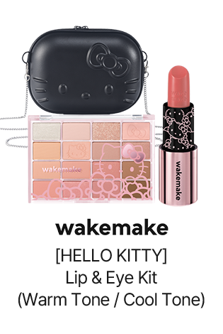 [HELLO KITTY] Lip & Eye Kit (Warm Tone / Cool Tone)
