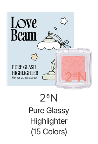 2aN Pure Glassy Highlighter (15 Colors)