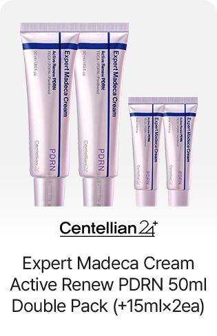 Expert Madeca Cream Active Renew PDRN 50ml Double Pack (+15ml×2ea)