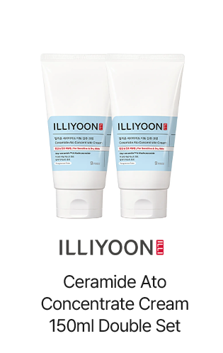 ILLIYOON Ceramide Ato Concentrate Cream 150mL Double Set