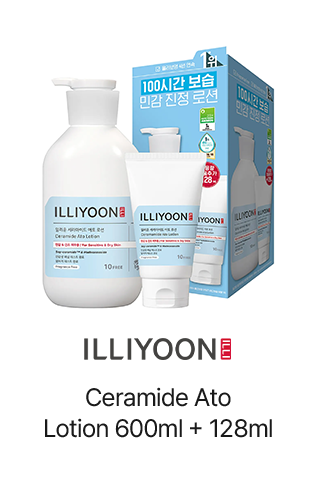 ILLIYOON Ceramide Ato Lotion 600mL + 128mL