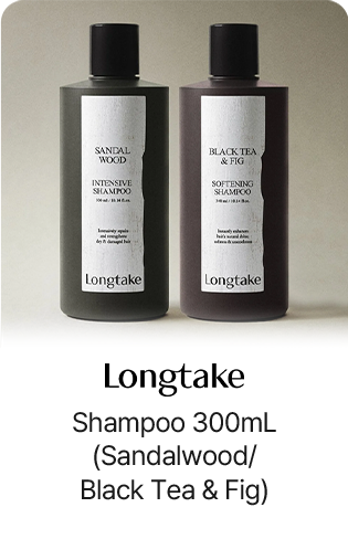 Shampoo 300mL (Sandalwood/ Black Tea & Fig)