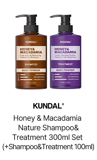 Honey & Macadamia Nature Shampoo&Treatment 300ml Set (+Shampoo&Treatment 100ml)